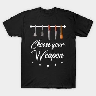 Cook Kitchen Chef Food Baking Cooking Grilling T-Shirt